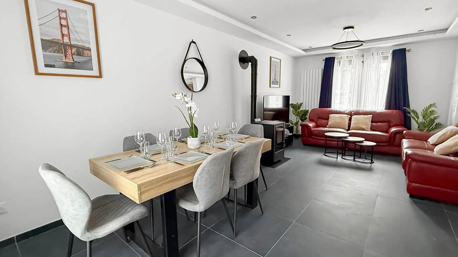 Maison Spacieuse Avec Jardin Et Parking Prive Moussy-le-Neuf Сasa de vacaciones